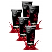 Набор из 5 съедобных лубрикантов JUJU со вкусом вишни - JuJu - купить с доставкой в Нальчике