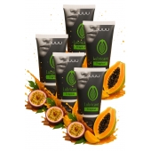 Набор из 5 съедобных лубрикантов JUJU со вкусом тропических фруктов - JuJu - купить с доставкой в Нальчике