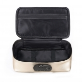 Золотистая сумочка для хранения игрушек Discreet Box - Dorcel - купить с доставкой в Нальчике