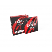 Презервативы с ароматом колы Expert Cola - 3 шт. - Expert - купить с доставкой в Нальчике