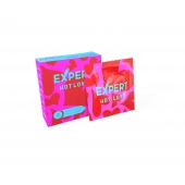 Презервативы с разогревающим эффектом Expert Hot Love - 3 шт. - Expert - купить с доставкой в Нальчике