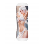 Двусторонний мастурбатор в колбе аниме - вагина и ротик - Tokyo Style - в Нальчике купить с доставкой Двусторонний мастурбатор в колбе аниме - вагина и ротик - Tokyo Style - в Нальчике купить с доставкой