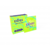 Ультратонкие презервативы Expert Invisible - 3 шт. - Expert - купить с доставкой в Нальчике
