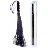 Черная силиконовая плеть - 37 см. - Boys of Toys - купить с доставкой в Нальчике