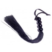 Черная силиконовая плеть - 37 см. - Boys of Toys - купить с доставкой в Нальчике