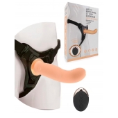 Женский вибрострапон со съемной насадкой и пультом ДУ - Erokay - купить с доставкой в Нальчике