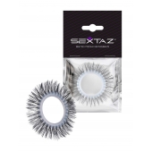 Круглое эрекционное кольцо с длинными «ресничками» - Sextaz - в Нальчике купить с доставкой