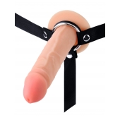 Мужской полый страпон на регулируемых ремнях - 18,5 см. - Sex Expert - купить с доставкой в Нальчике