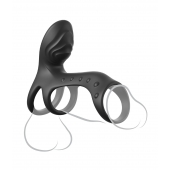 Черная насадка на пенис Ultimate Couples Cage Pro - Pipedream - в Нальчике купить с доставкой