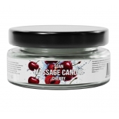 Массажная свеча «Спелая вишня» - 50 мл. - SGAN - купить с доставкой в Нальчике