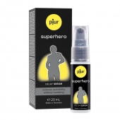 Пролонгатор-сыворотка pjur Superhero Delay Serum - 20 мл. - Pjur - купить с доставкой в Нальчике