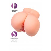 Реалистичный мастурбатор в форме попки с двумя любовными входами - No Name - в Нальчике купить с доставкой