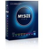 Презервативы MY.SIZE размер 72 - 3 шт. - My.Size - купить с доставкой в Нальчике