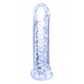 Прозрачная насадка-удлинитель Stretchy Touch - 18 см. - NMC - в Нальчике купить с доставкой