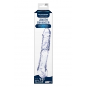 Прозрачная насадка-удлинитель Length Enhancer с подхватом - 22,3 см. - NMC - в Нальчике купить с доставкой