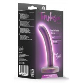Фиолетовая насадка с гладкой поверхностью Surrender 4.75 Inch Beginner Pegging Dildo - 12 см. - Blush Novelties - купить с доставкой в Нальчике