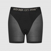 Трусики-шорты для фиксации насадок Strap-on-me Harness Lingerie Halo - size S - Strap-on-me - купить с доставкой в Нальчике