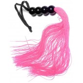 Розовая силиконовая плеть - 35,5 см. - Boys of Toys - купить с доставкой в Нальчике