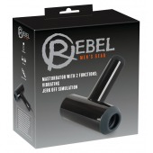 Черный мастурбатор с удобной ручкой Masturbator with 2 Functions - Orion - в Нальчике купить с доставкой