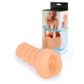 Телесный мастурбатор в виде вагины с узким входом - Sexy Girl - в Нальчике купить с доставкой