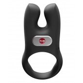 Черное эрекционное виброкольцо Nos - Fun Factory - в Нальчике купить с доставкой