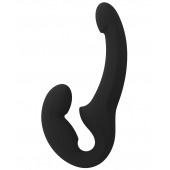 Черный безремневой страпон Share Lite - Fun Factory - купить с доставкой в Нальчике