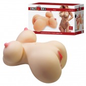 Телесный мастурбатор-торс Fiona - Baile - в Нальчике купить с доставкой