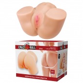 Телесный мастурбатор Olivia с 2 любовными отверстиями - Baile - в Нальчике купить с доставкой
