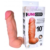 Фаллическая насадка Харнесс UNICOCK 10  - 25 см. - LOVETOY (А-Полимер) - купить с доставкой в Нальчике