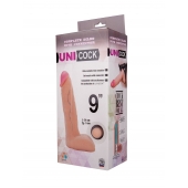 Фаллическая насадка Харнесс UNICOCK 9  - 24 см. - LOVETOY (А-Полимер) - купить с доставкой в Нальчике