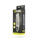 Прозрачная насадка с петлёй для фиксации - 14 см. - ToyFa - в Нальчике купить с доставкой