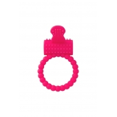 Розовое силиконовое виброкольцо A-toys - A-toys - в Нальчике купить с доставкой