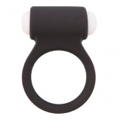 Чёрное эрекционное виброкольцо LIT-UP SILICONE STIMU RING 3 BLACK - Dream Toys - в Нальчике купить с доставкой