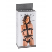 Комплект для бондажа Strait waistcoat One Size - Lola Games - купить с доставкой в Нальчике Комплект для бондажа Strait waistcoat One Size - Lola Games - купить с доставкой в Нальчике