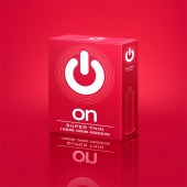 Супертонкие презервативы ON) Super Thin - 3 шт. - ON) - купить с доставкой в Нальчике