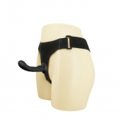 Страпон с изогнутой головкой Ultra Harness Curvy Dildo - 15,8 см. - Baile - купить с доставкой в Нальчике