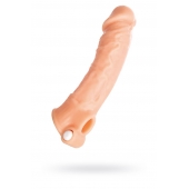 Удлиняющая насадка на пенис с вибрацией - 18,5 см. - ToyFa - в Нальчике купить с доставкой Удлиняющая насадка на пенис с вибрацией - 18,5 см. - ToyFa - в Нальчике купить с доставкой