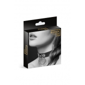 Узенький ошейник из полиуретана с кольцом - Bijoux Pour Toi - купить с доставкой в Нальчике