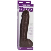 Большая насадка для трусиков Vac-U-Lock Realistic Hung - 31,7 см. - Doc Johnson - купить с доставкой в Нальчике