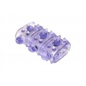 Фиолетовая насадка на пенис Rings Armour - Lola Games - в Нальчике купить с доставкой