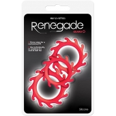 Набор из 3 красных эрекционных колец Renegade Gears - NS Novelties - в Нальчике купить с доставкой