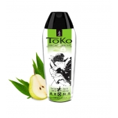 Интимный гель TOKO Pear   Exotic Green Tea с ароматом груши и зеленого чая - 165 мл. - Shunga - купить с доставкой в Нальчике