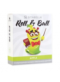 Стимулирующий презерватив-насадка Roll   Ball Apple - Sitabella - купить с доставкой в Нальчике