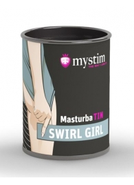 Компактный мастурбатор MasturbaTIN Swirl Girl - MyStim - в Нальчике купить с доставкой