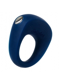 Синее эрекционное кольцо на пенис Satisfyer Ring 2 - Satisfyer - в Нальчике купить с доставкой