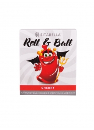 Стимулирующий презерватив-насадка Roll   Ball Cherry - Sitabella - купить с доставкой в Нальчике