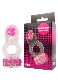 Прозрачное эрекционное кольцо Erowoman-Eroman - Bior toys - в Нальчике купить с доставкой