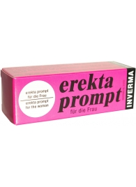 Возбуждающий женский крем Erekta Prompt  - 13 мл. - Inverma - купить с доставкой в Нальчике Возбуждающий женский крем Erekta Prompt  - 13 мл. - Inverma - купить с доставкой в Нальчике