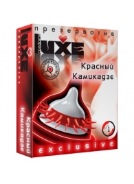 Презерватив LUXE  Exclusive   Красный Камикадзе  - 1 шт. - Luxe - купить с доставкой в Нальчике