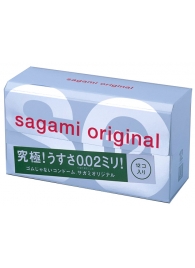 Ультратонкие презервативы Sagami Original - 12 шт. - Sagami - купить с доставкой в Нальчике